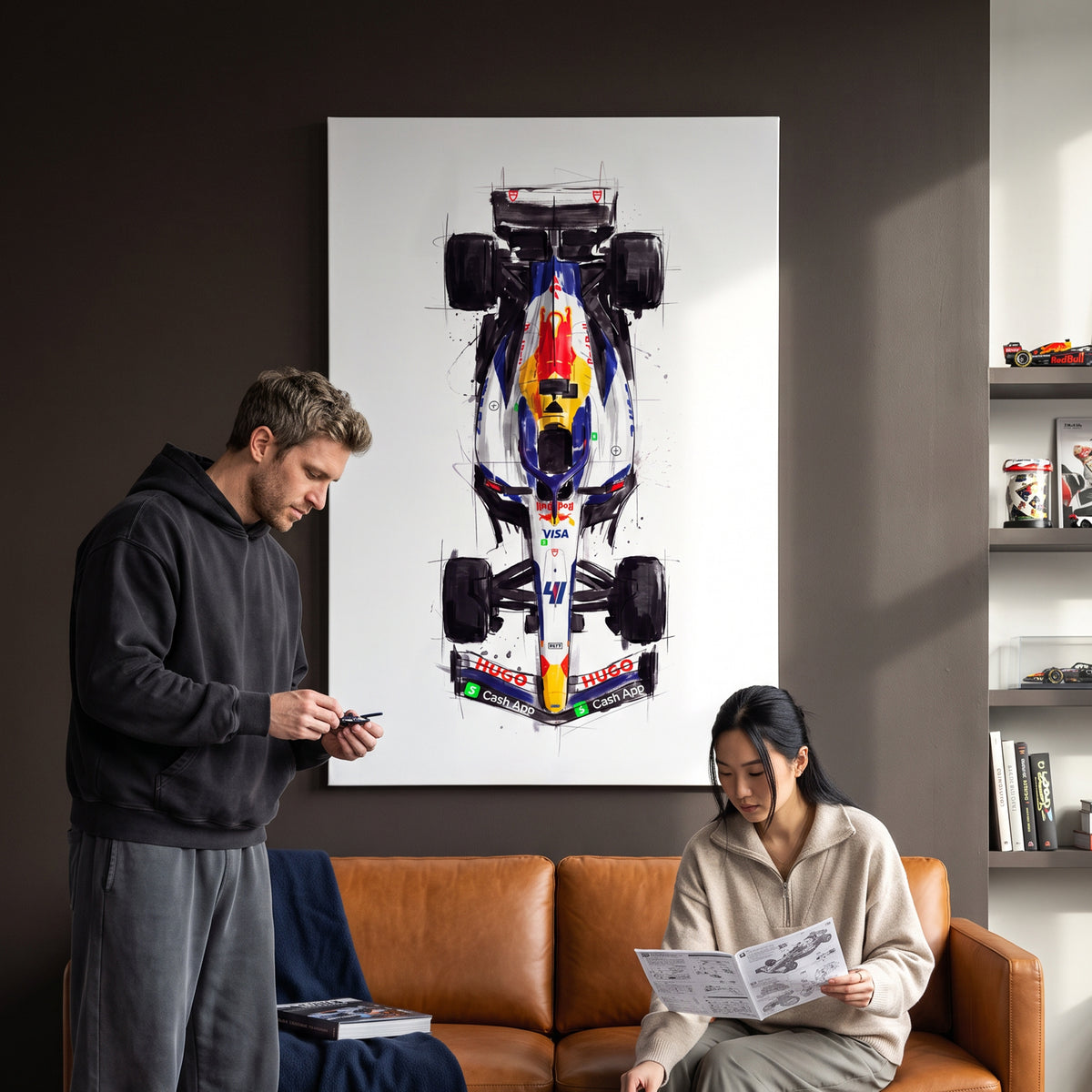 Red Bull Watercolor