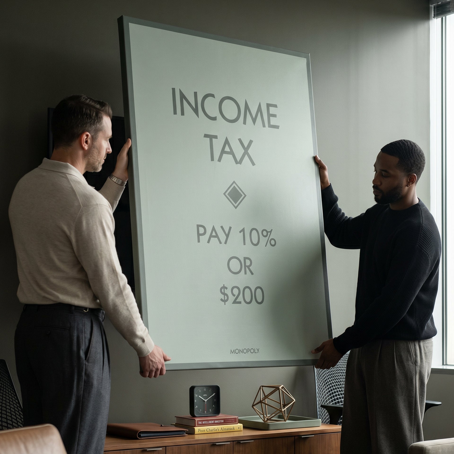 Monopoly - Income Tax - Pastel