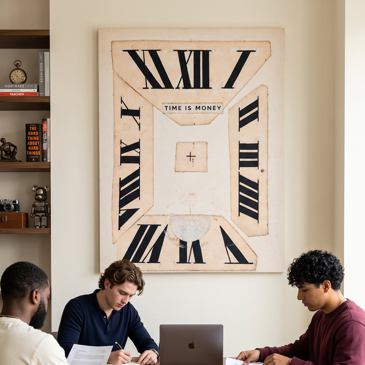 Time Is Money Paper Watch