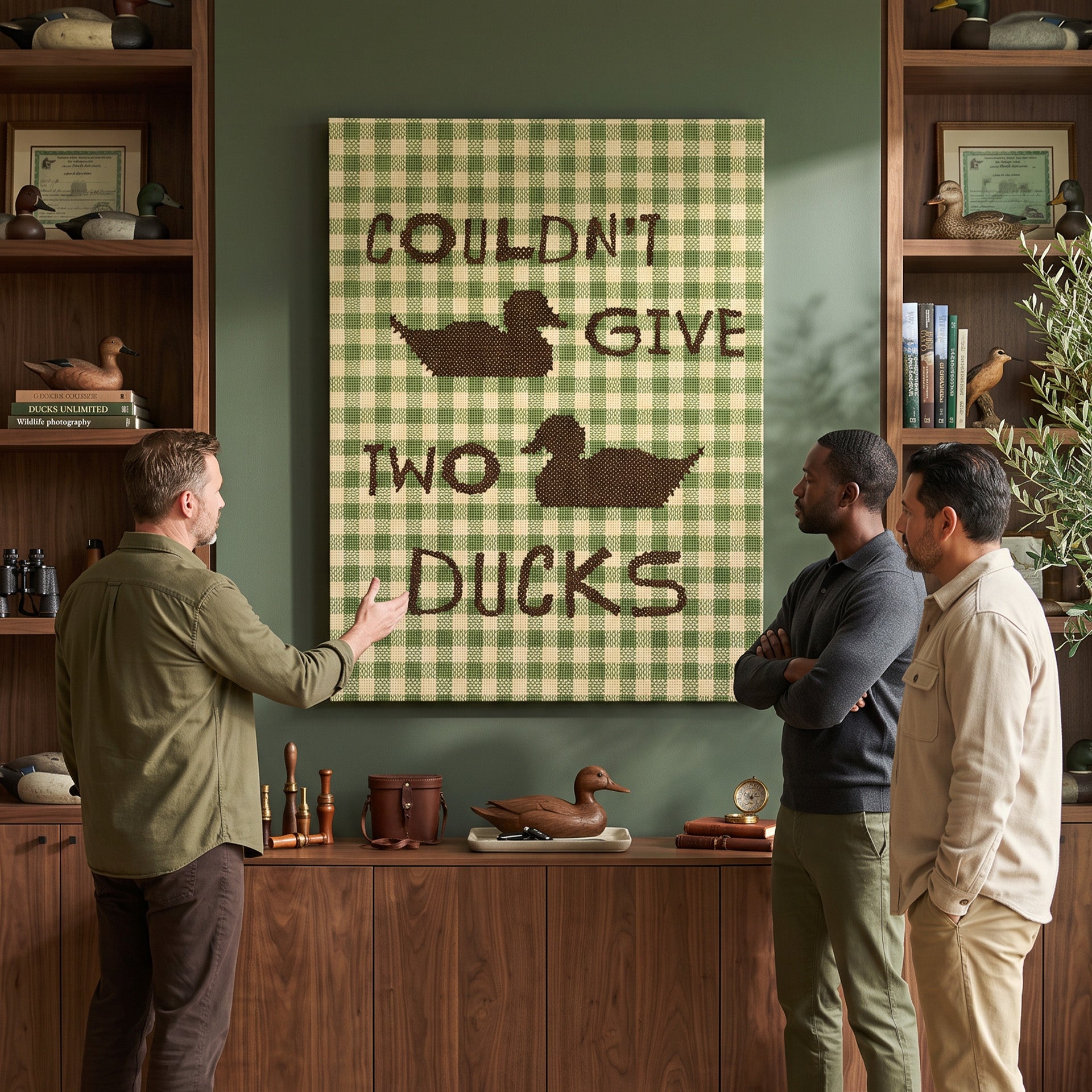 Couldn't Give Two Ducks Brown