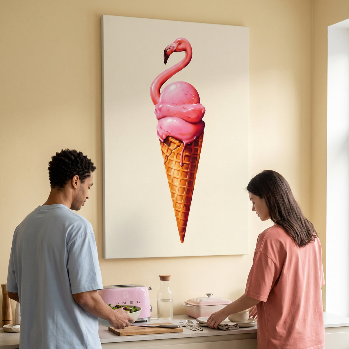 Flamingo Ice Cream