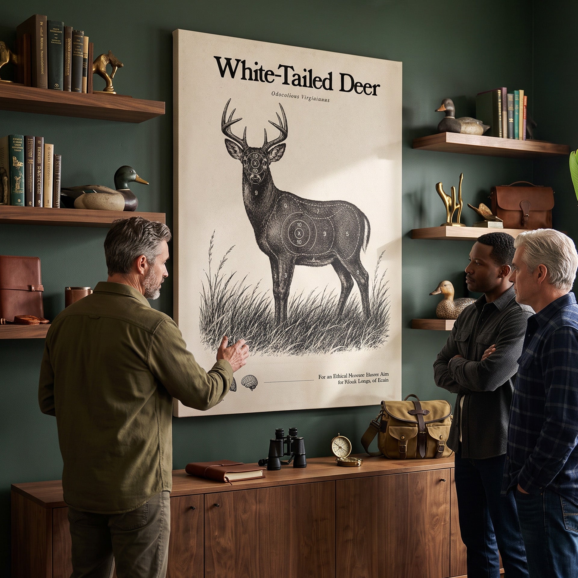White Tailed Deer Target Sheet