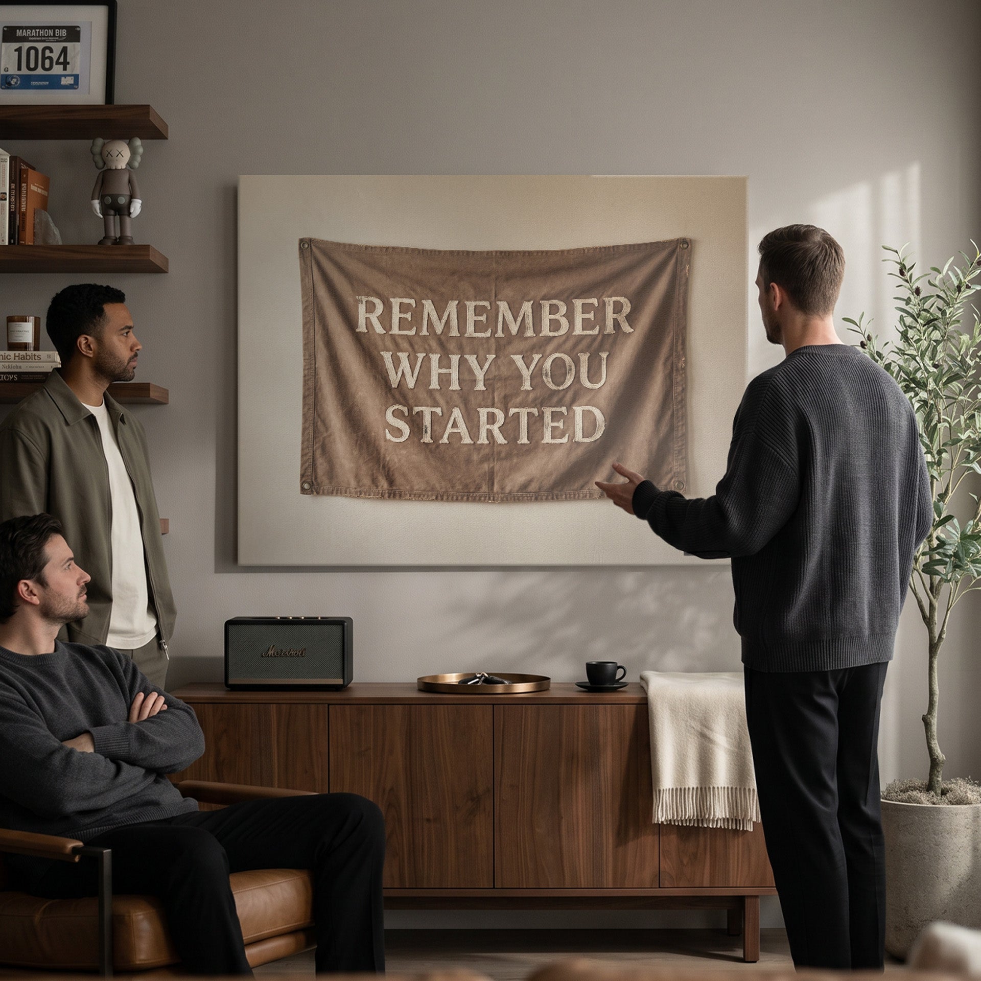 Remember Why You Started - Flag