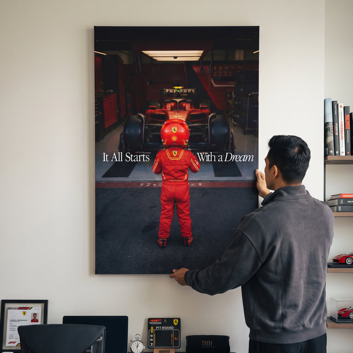 It All Starts With A Dream F1