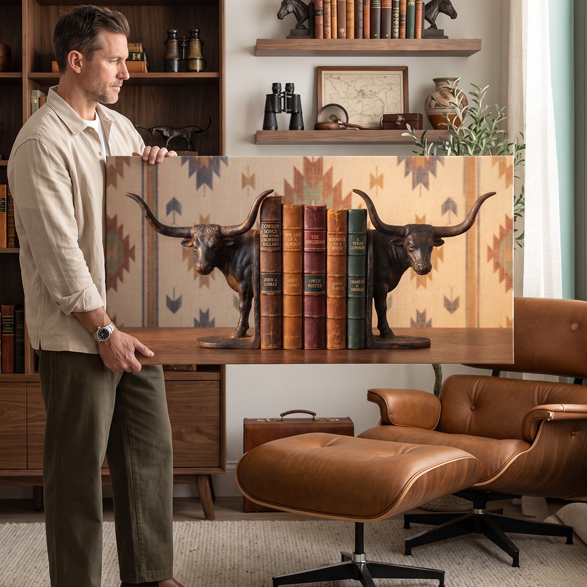 Western Heritage Bookend