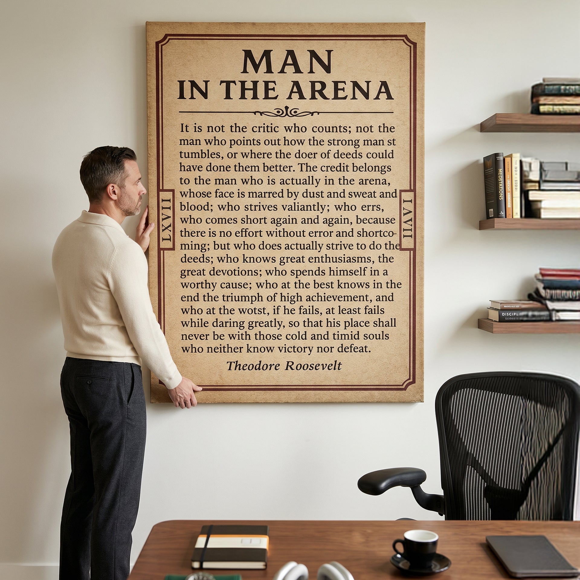 Man In the Arena - Ticket