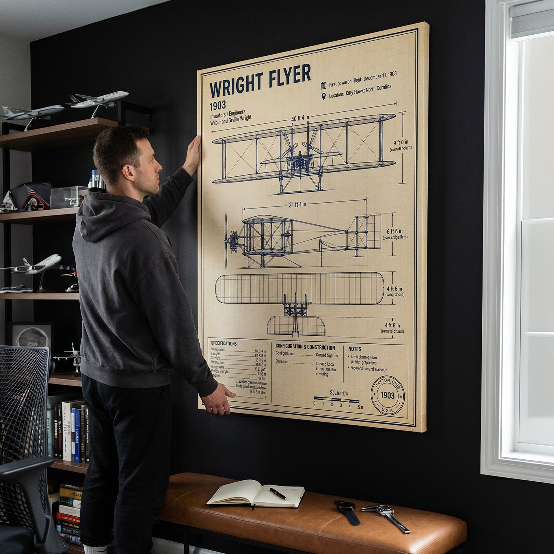 Wright Flyer Blueprint