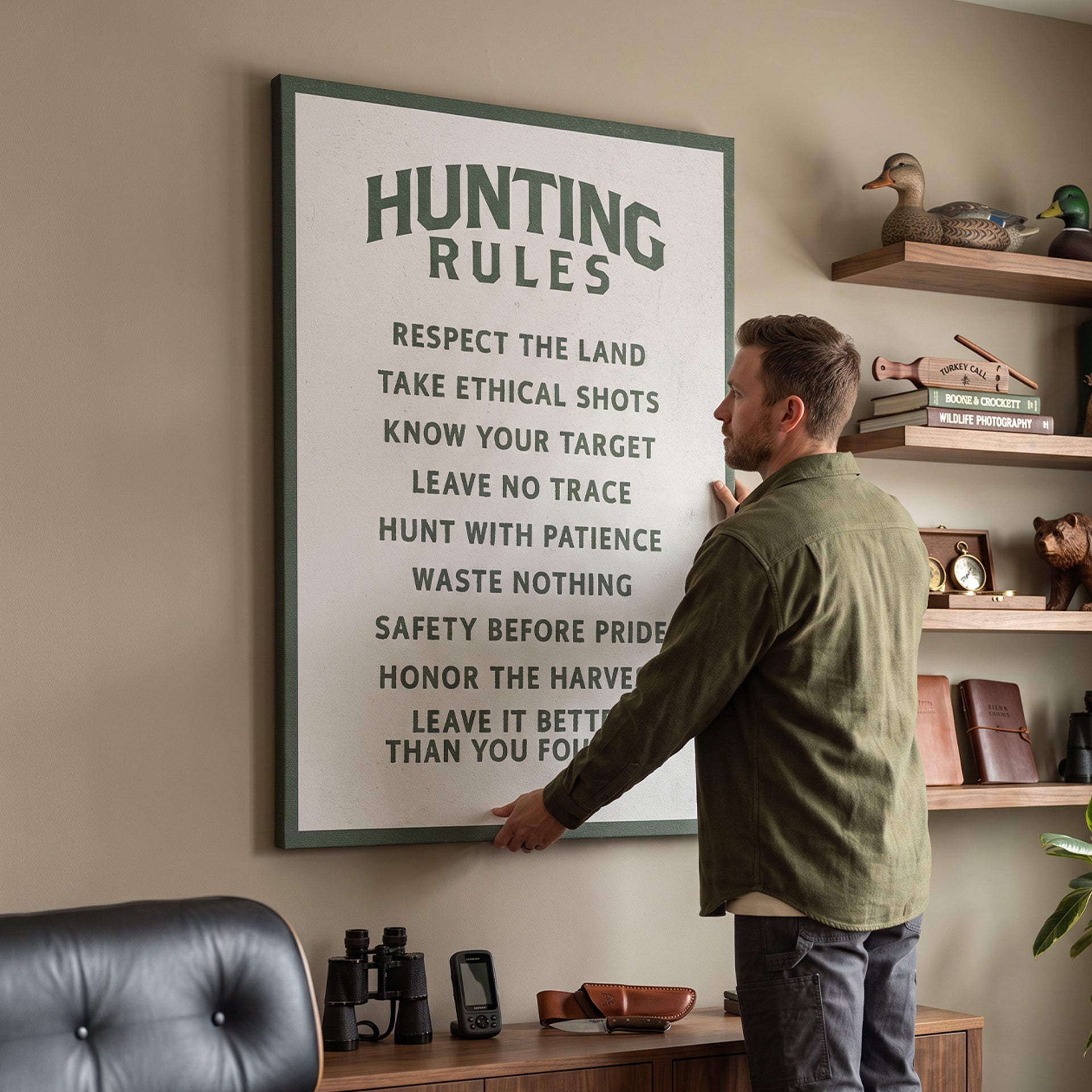 Hunting Rules Green