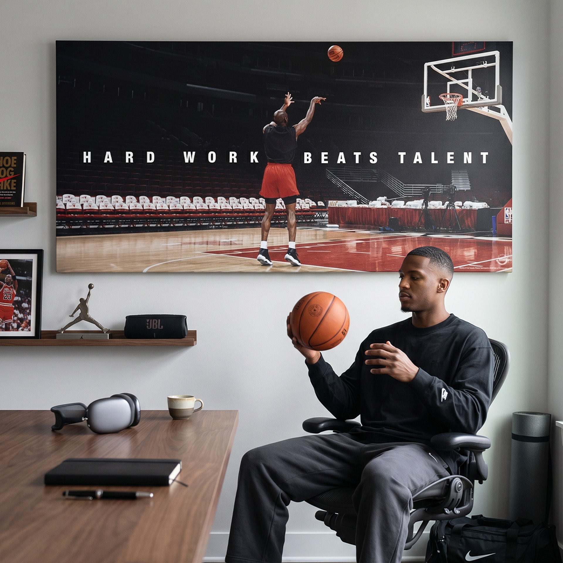 Michael Jordan - Hard Work Beats Talent