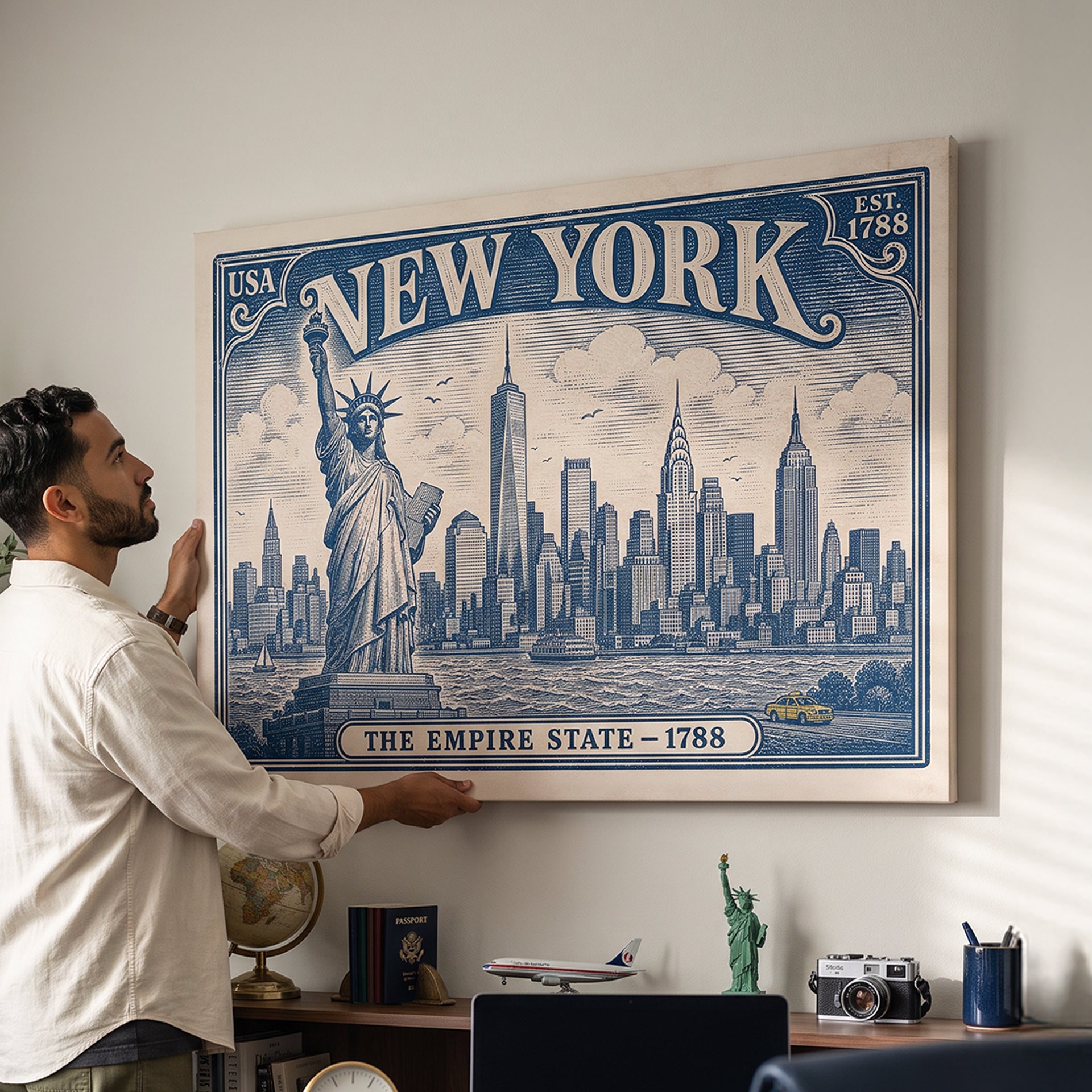 New York Postage Stamp