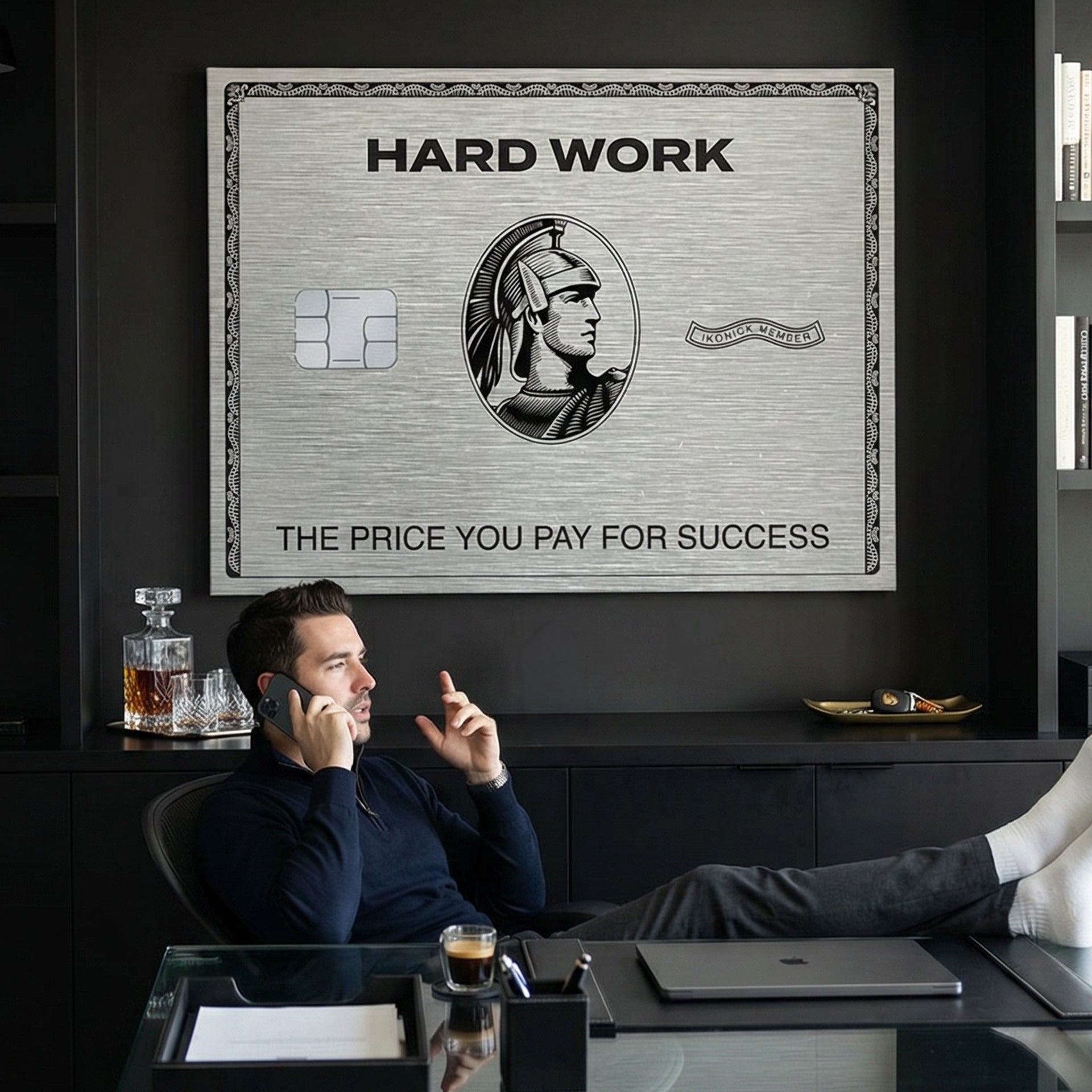 Hard Work Card