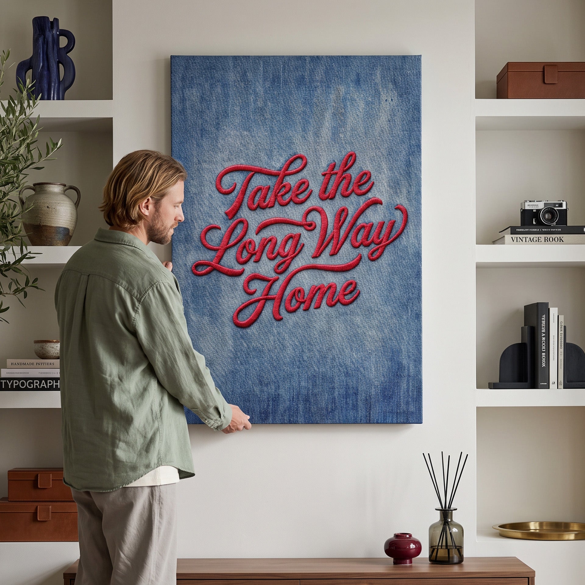 Take the Long Way Home Denim