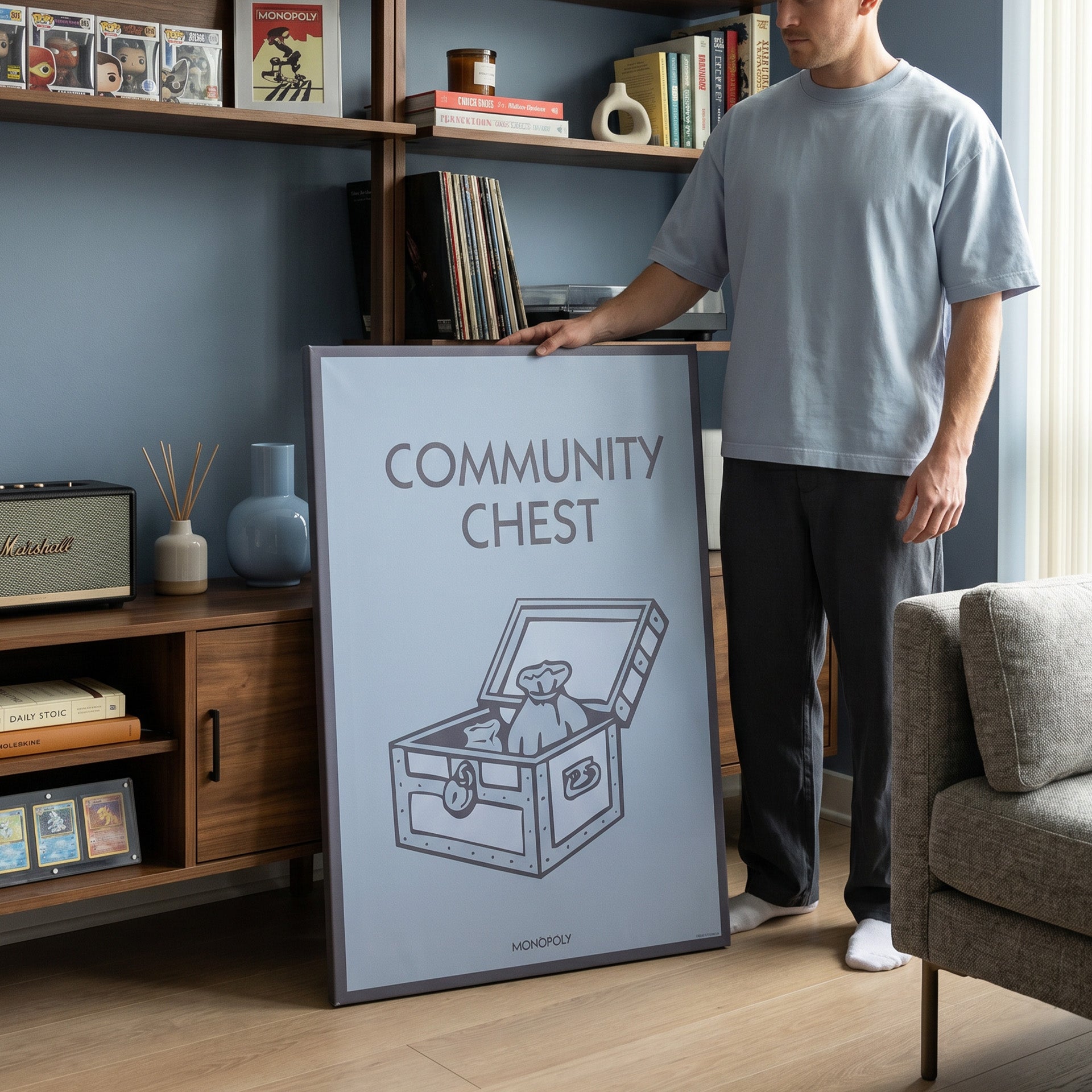 Monopoly - Community Chest - Pastel