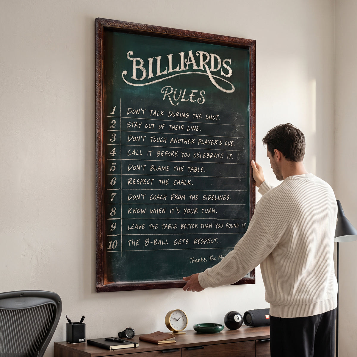 Billiard Rules