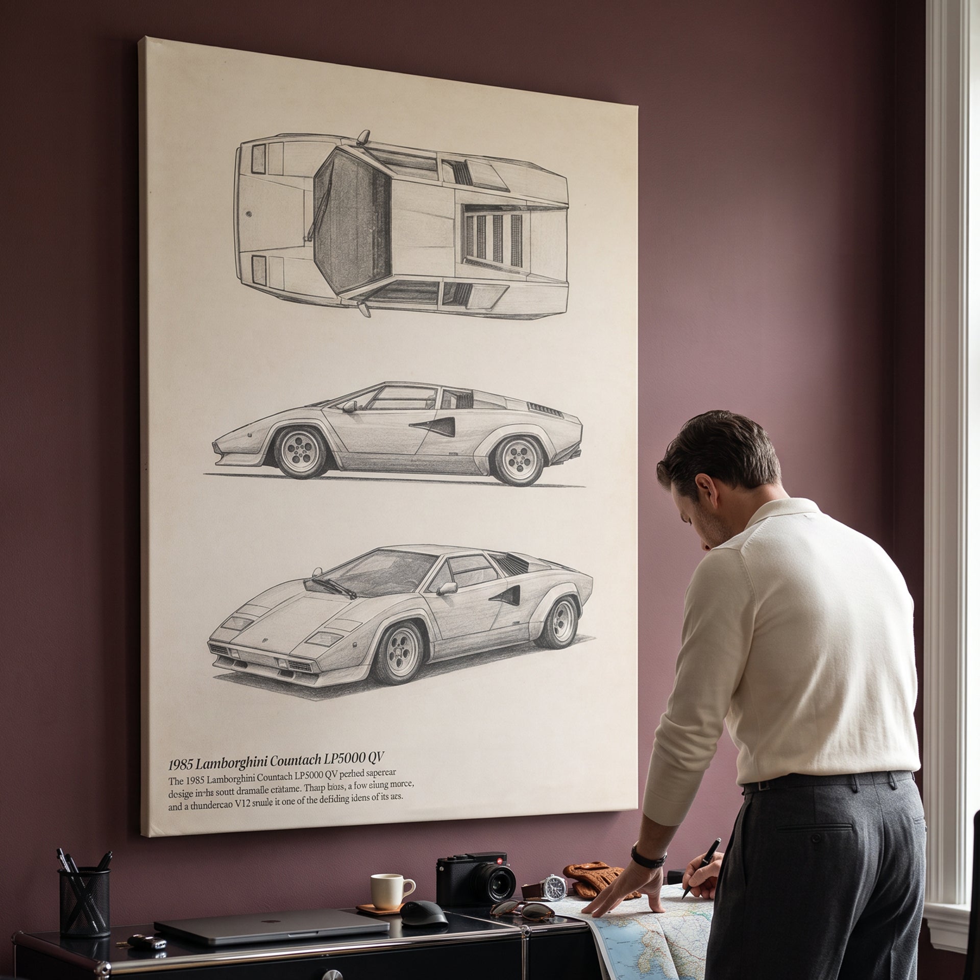 Countach Sketch