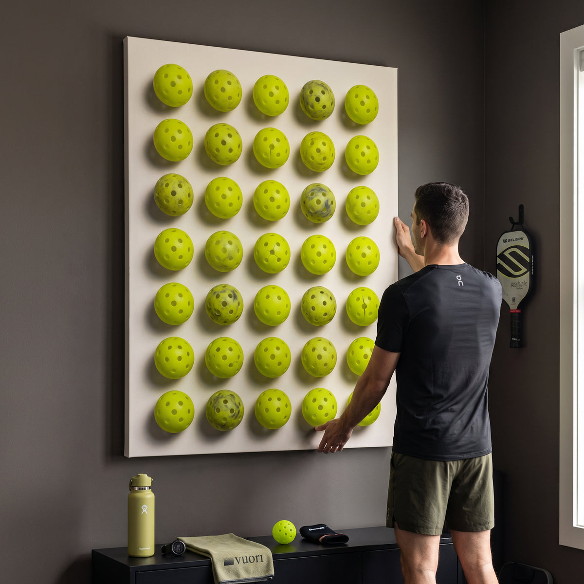 Pickleball Wall