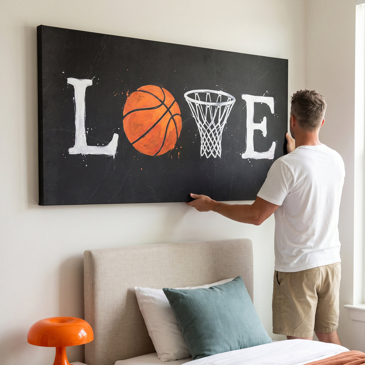 Love Basketball Paint