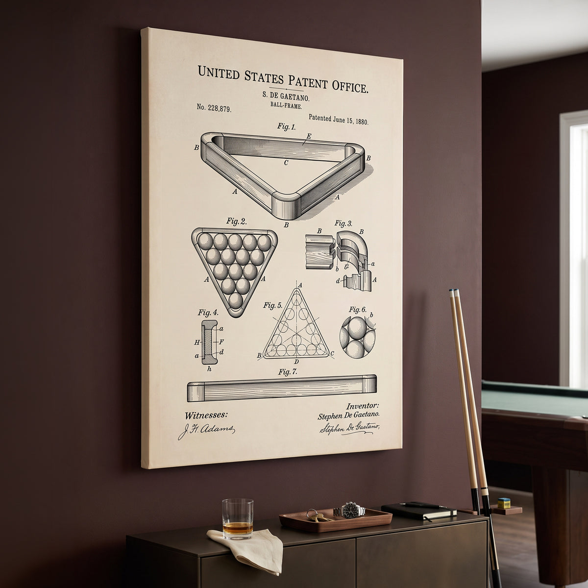 Pool Rack Patent