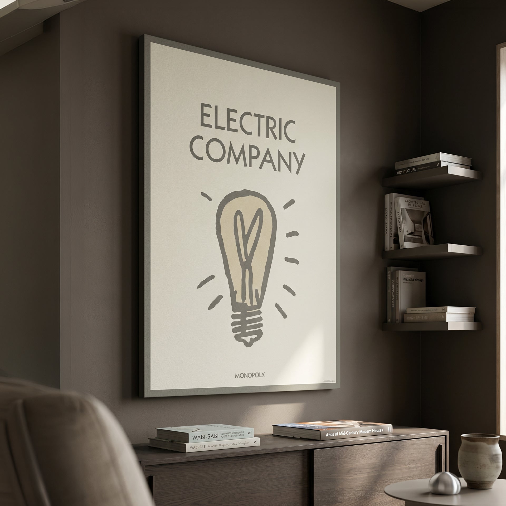 Monopoly - Electric Company - Pastel
