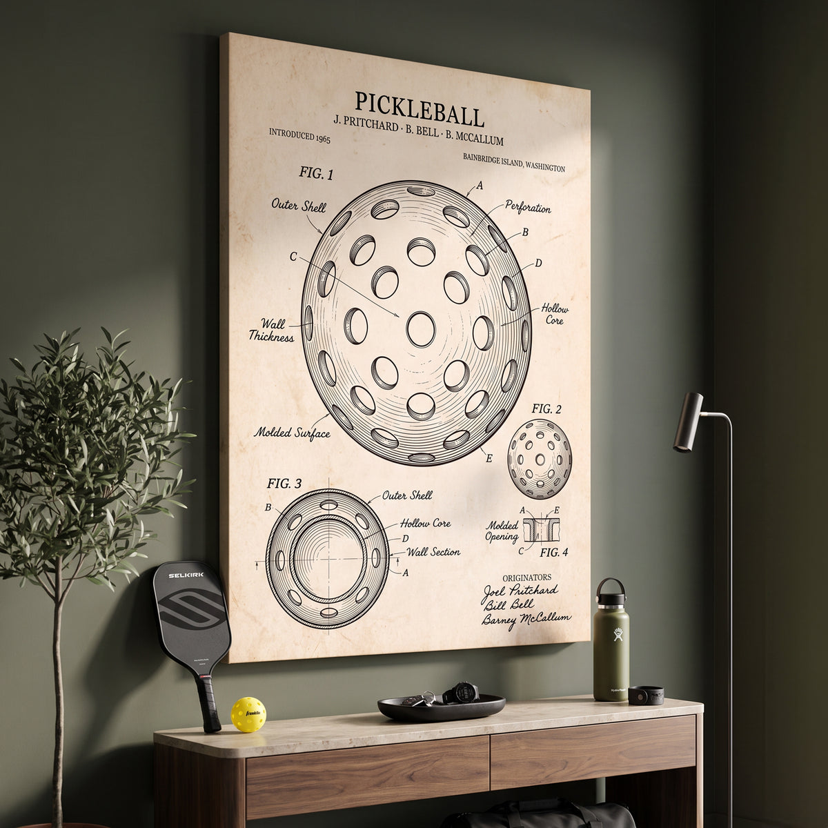 Pickleball Diagram