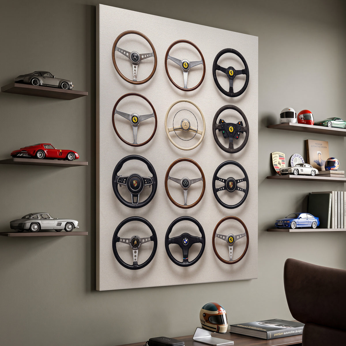 Steering Wheel Wall