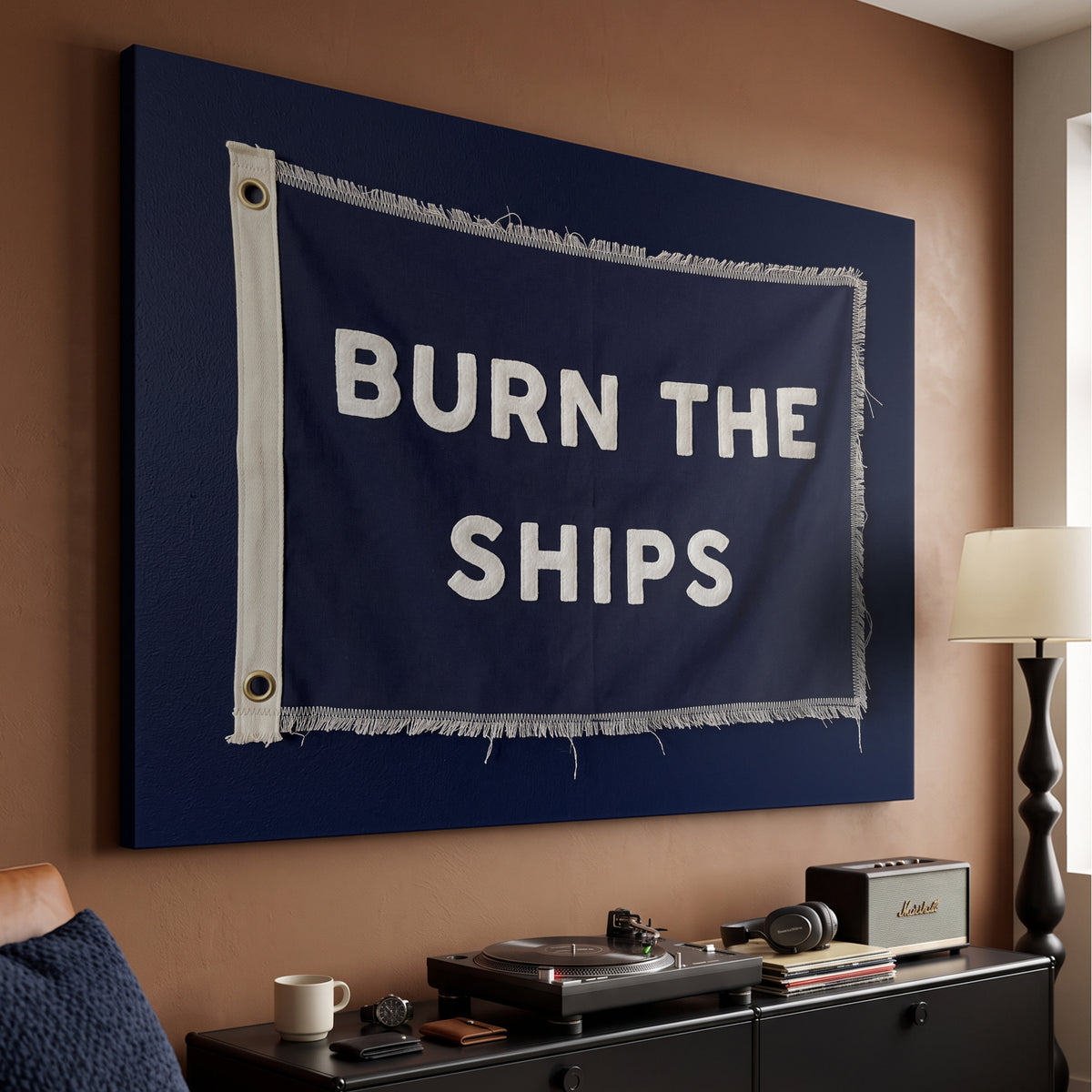 Burn The Ships - Flag