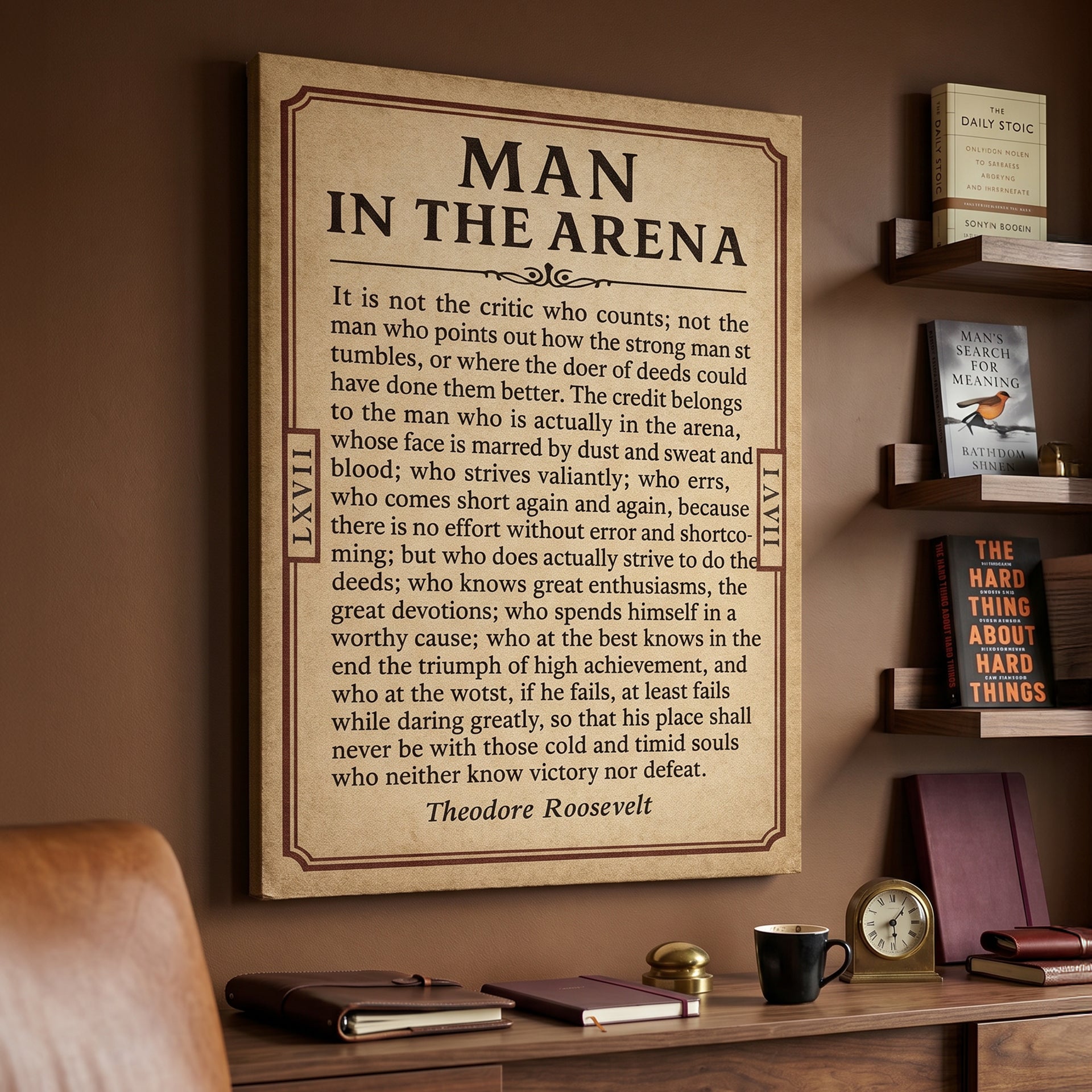 Man In the Arena - Ticket