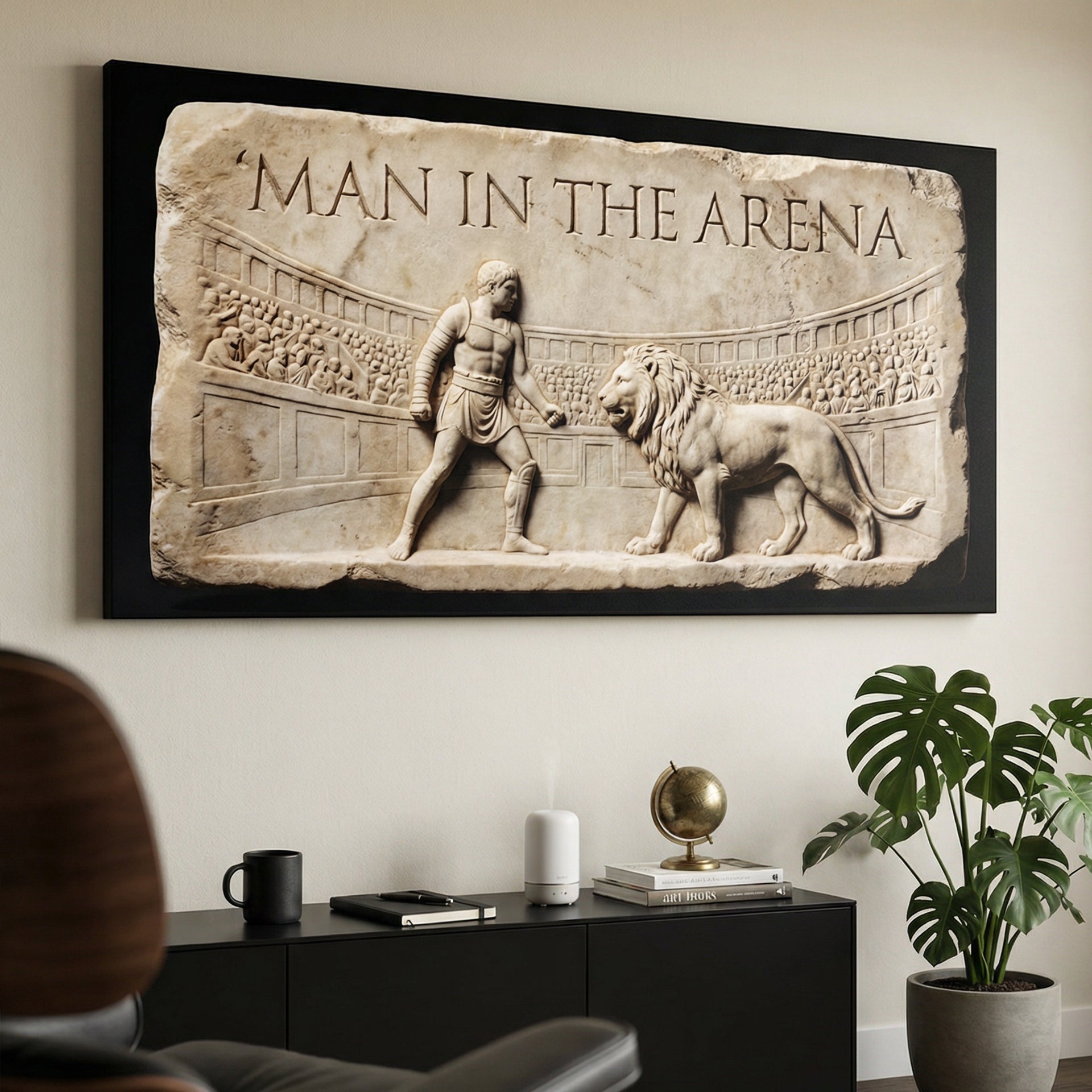 Man In The Arena Slab