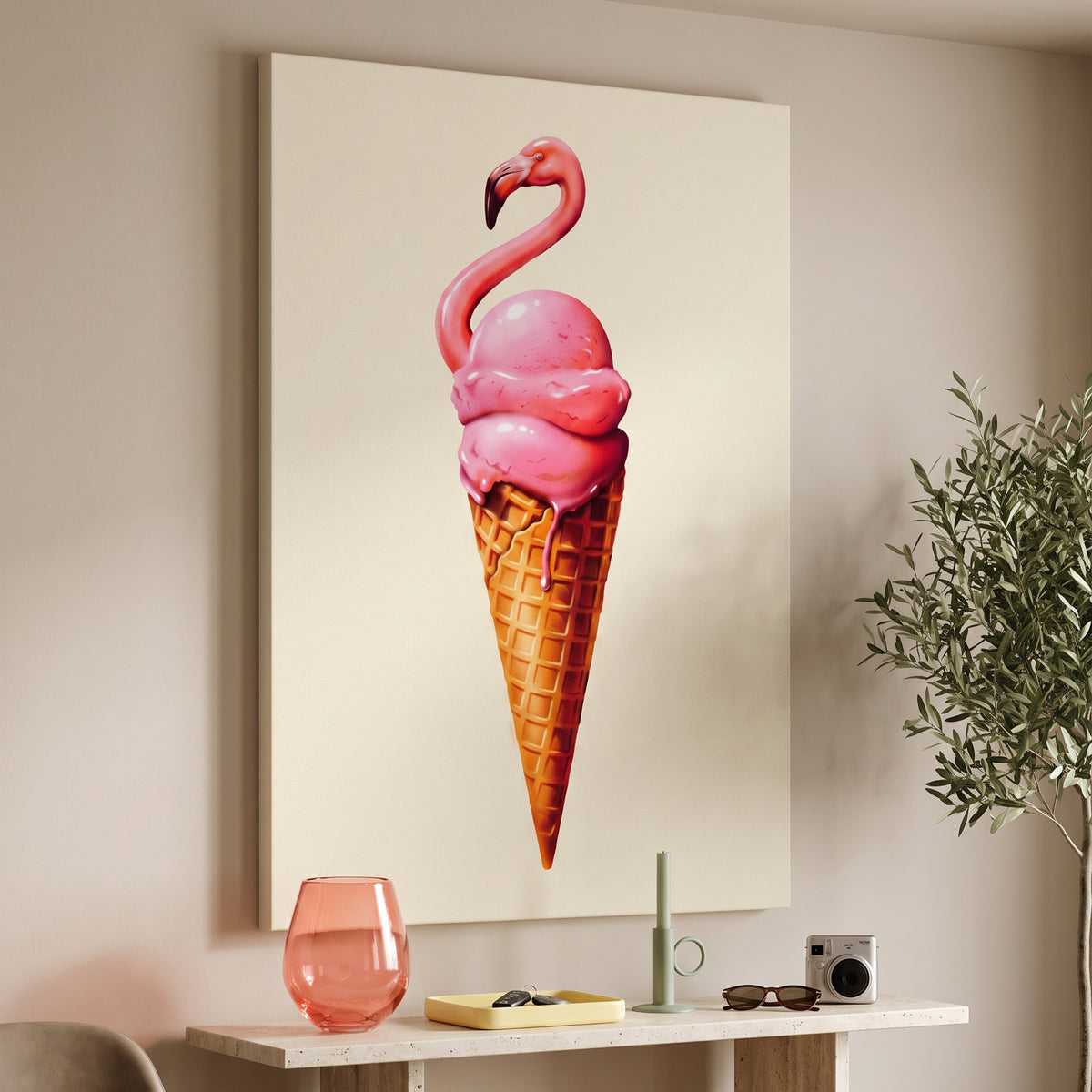 Flamingo Ice Cream