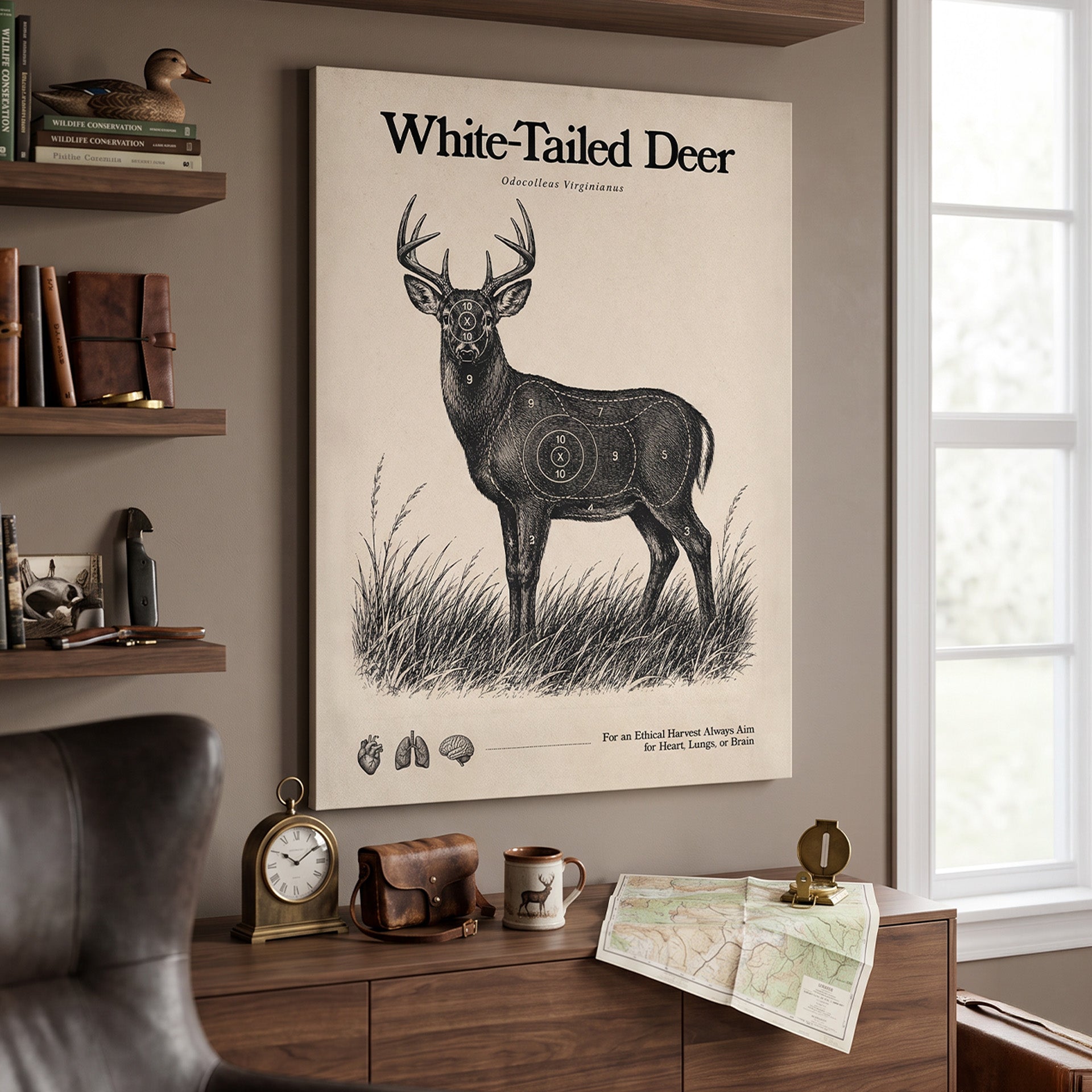 White Tailed Deer Target Sheet