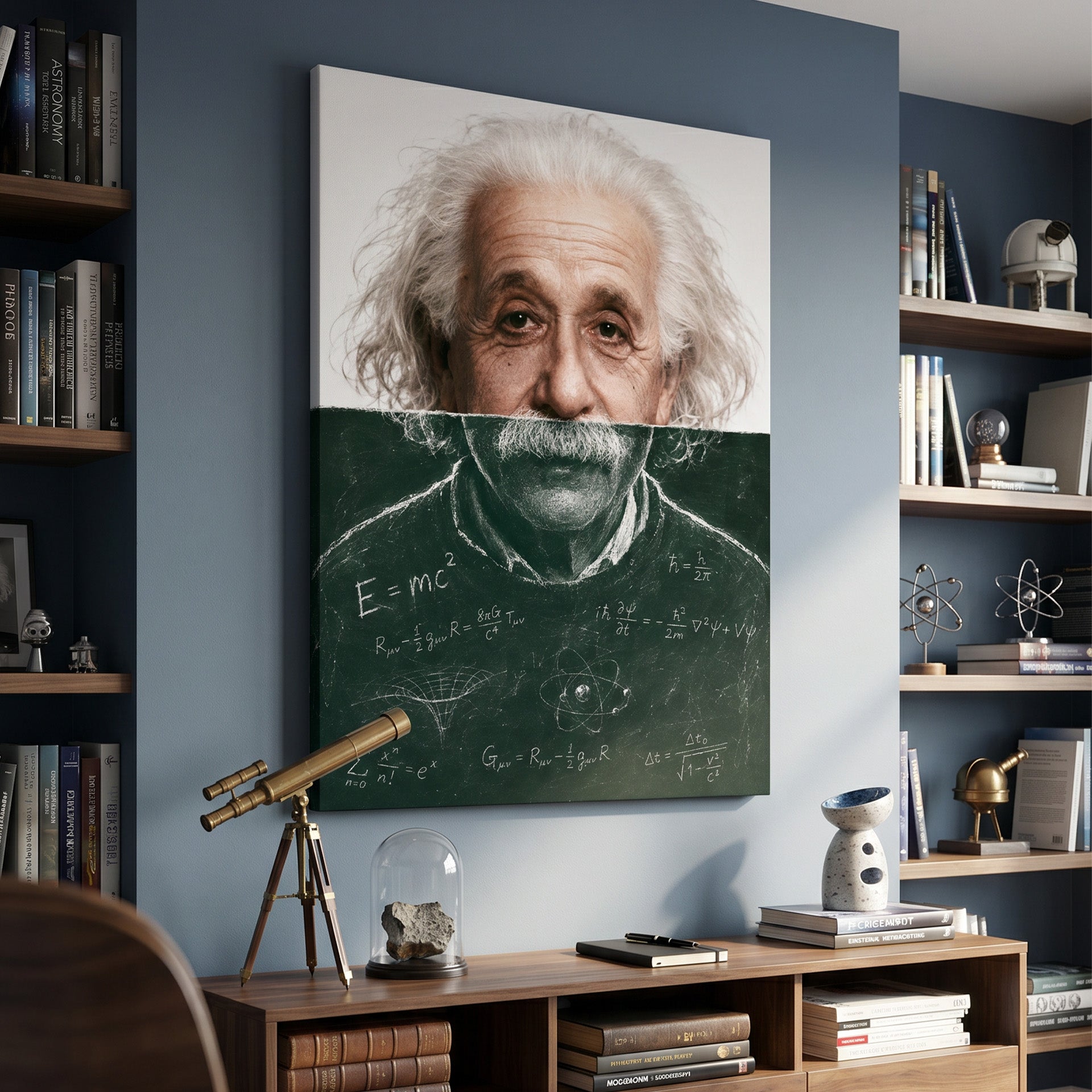 Einstein Chalk - Sketch