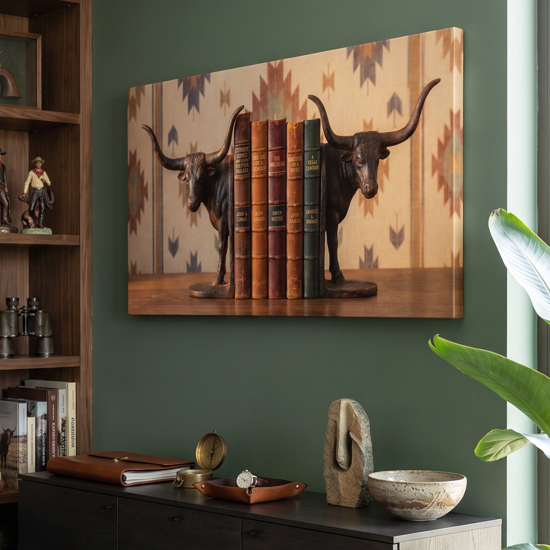 Western Heritage Bookend