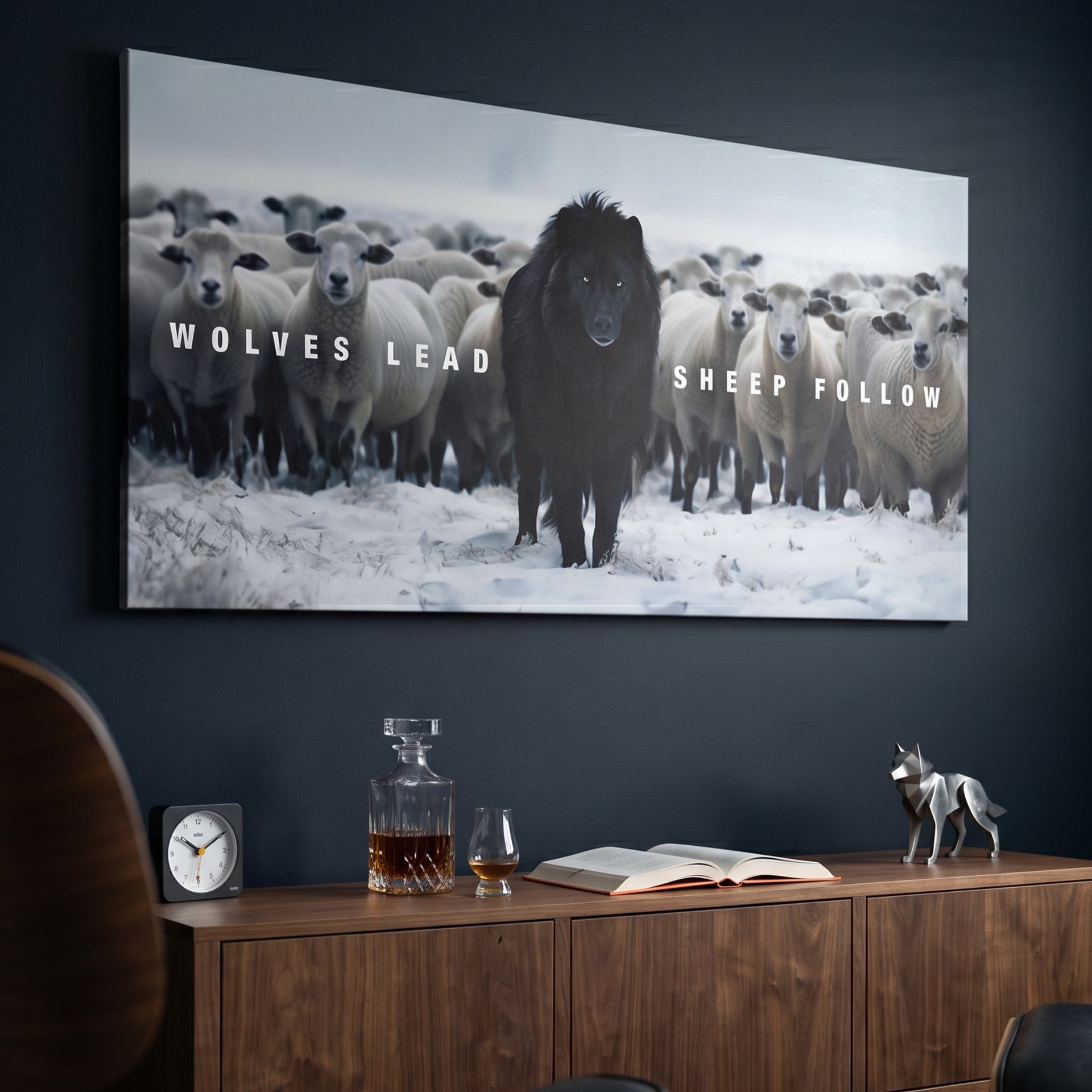 Wolves Lead, Sheep Follow