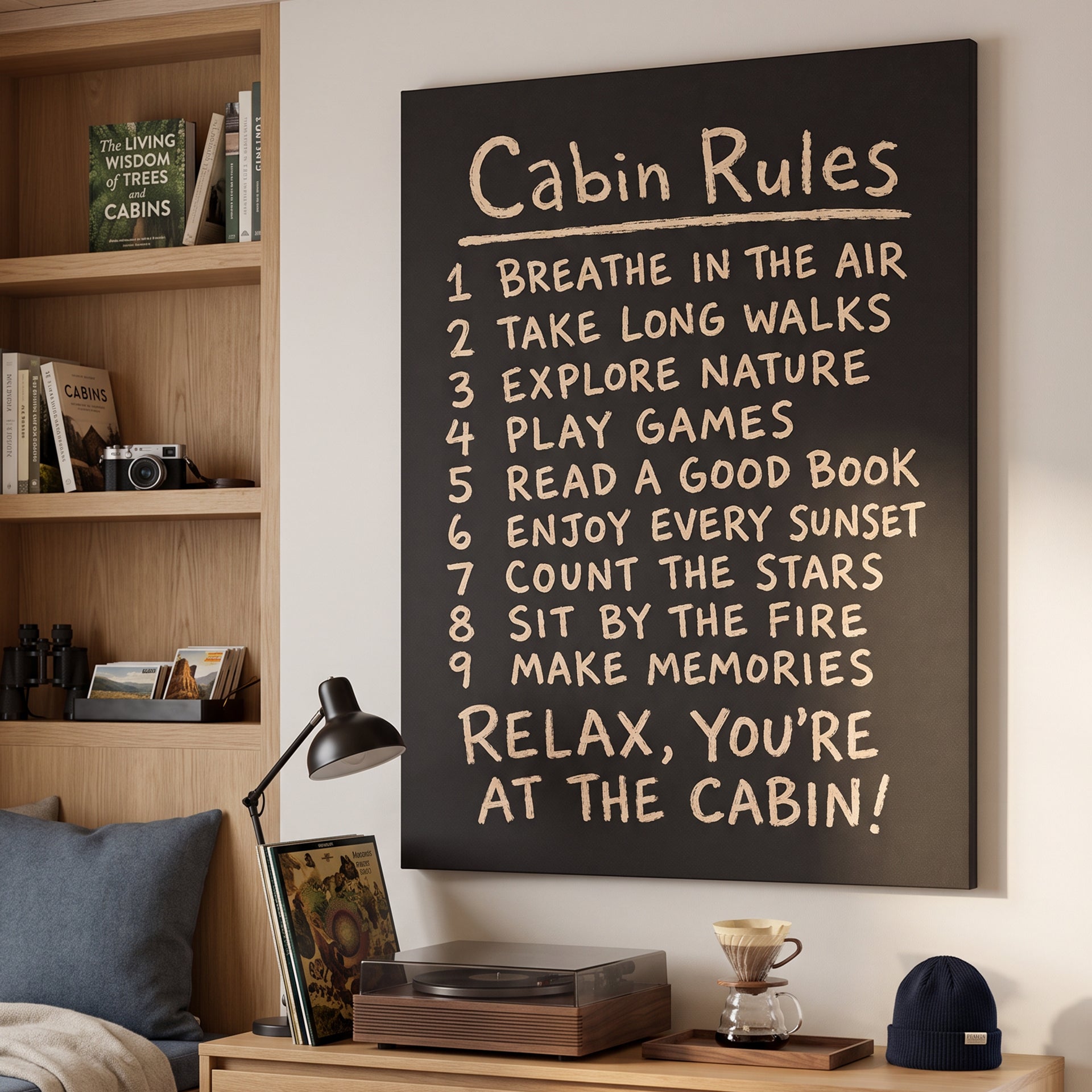 Cabin Rules - Dark
