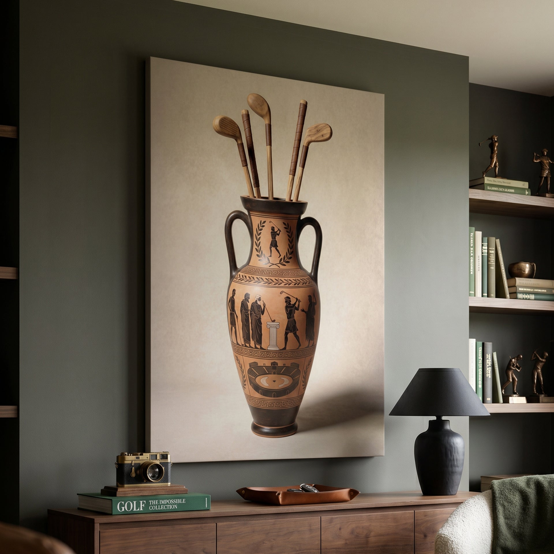 Greek Golf Vase