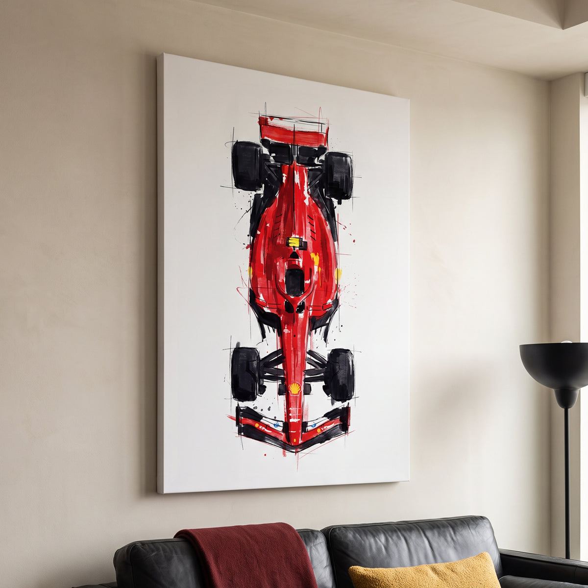 Ferrari Watercolor