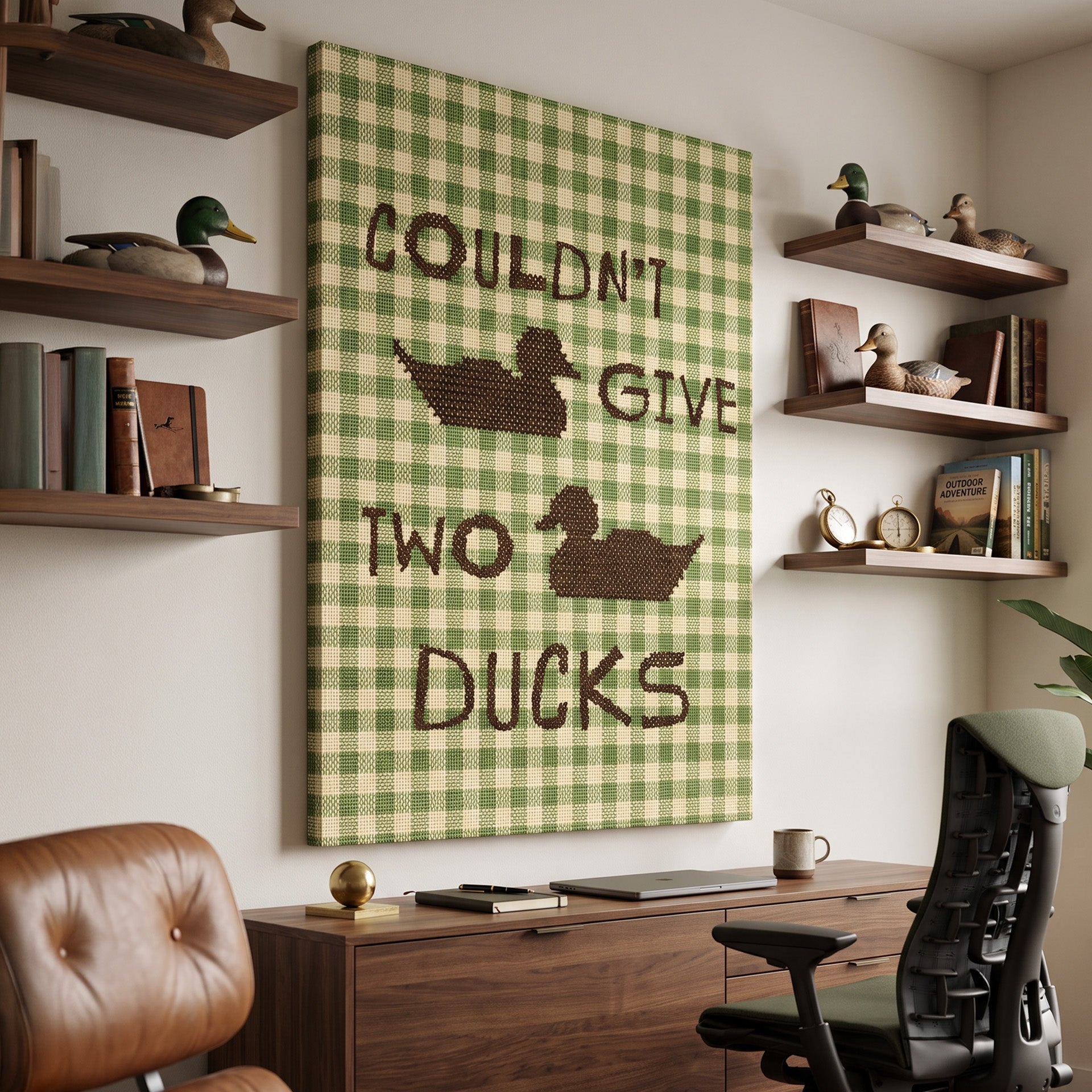 Couldn't Give Two Ducks Brown