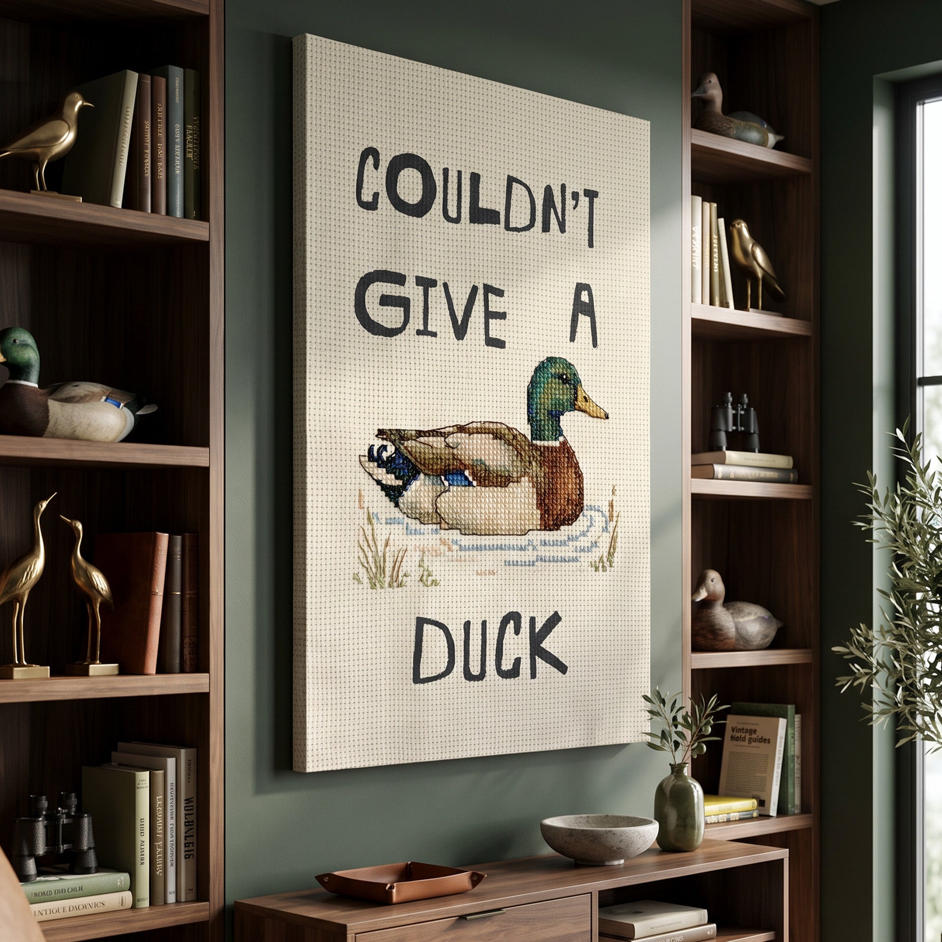 Couldn't Give A Duck Stitch