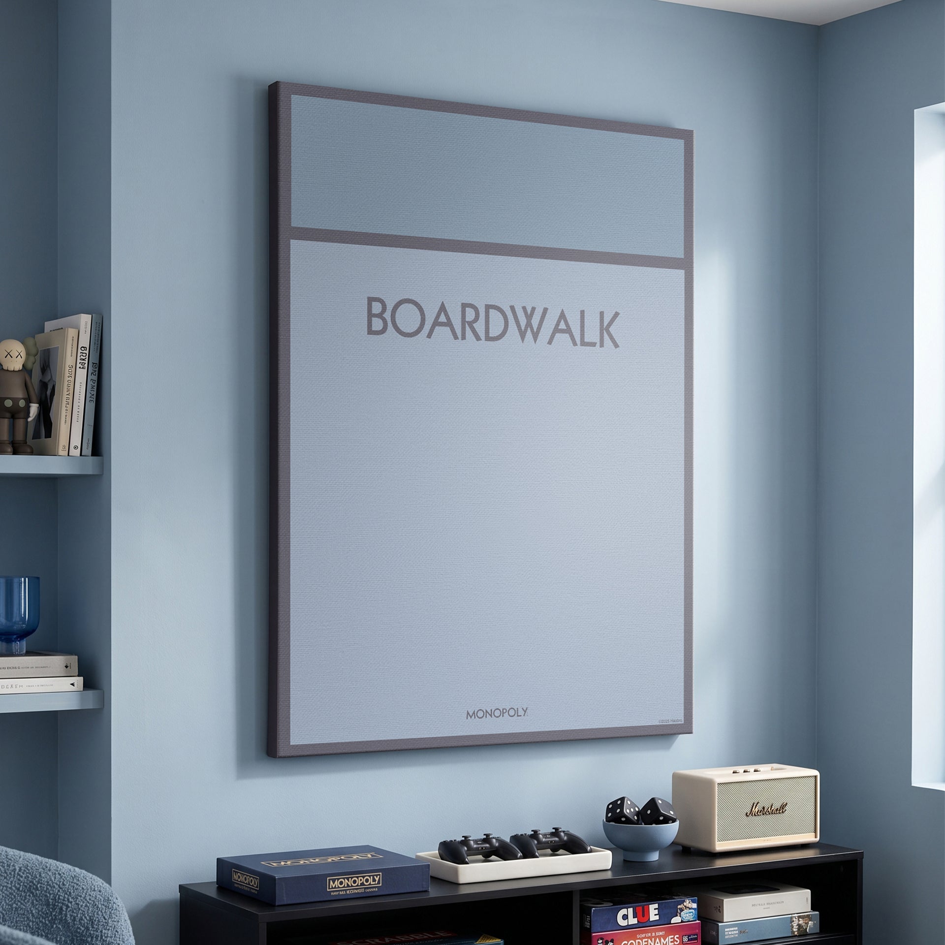 Monopoly - Boardwalk - Pastel
