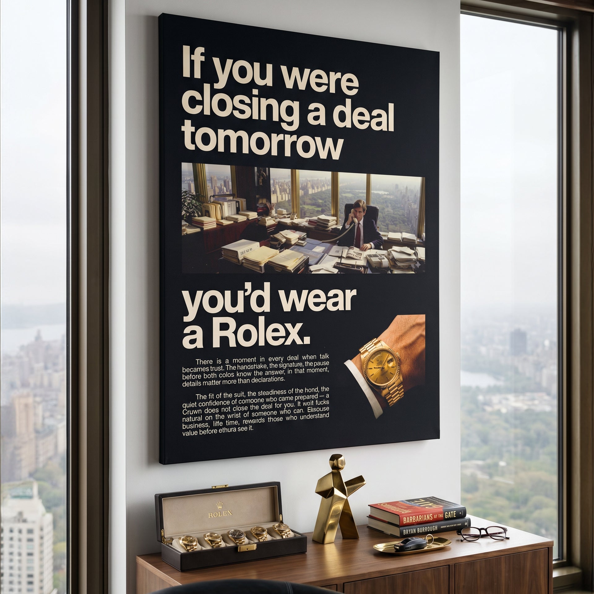 If You Were Closing A Deal Tomorrow