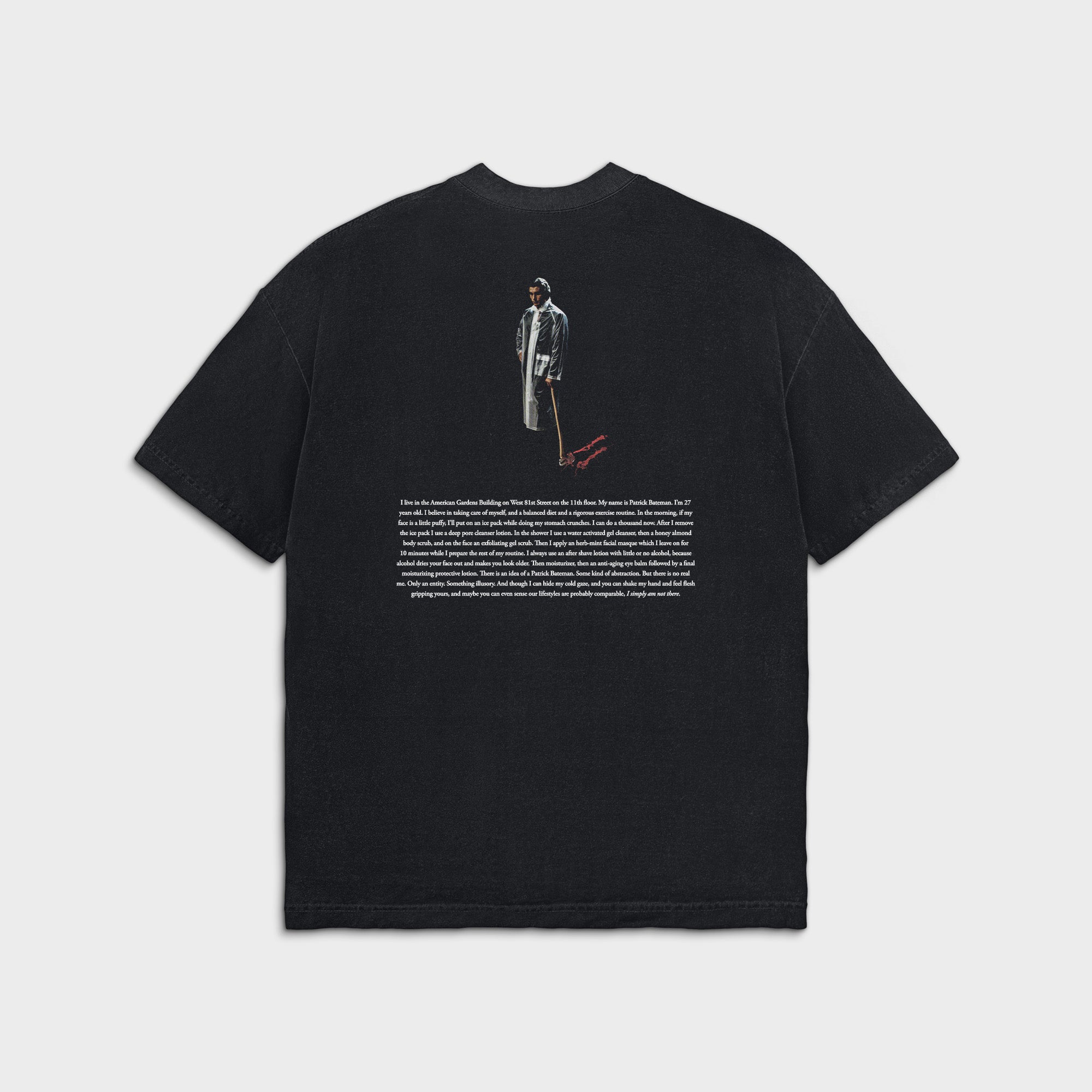 AMERICAN PSYCHO - Monologue (Black) - IKONICK - American Psycho