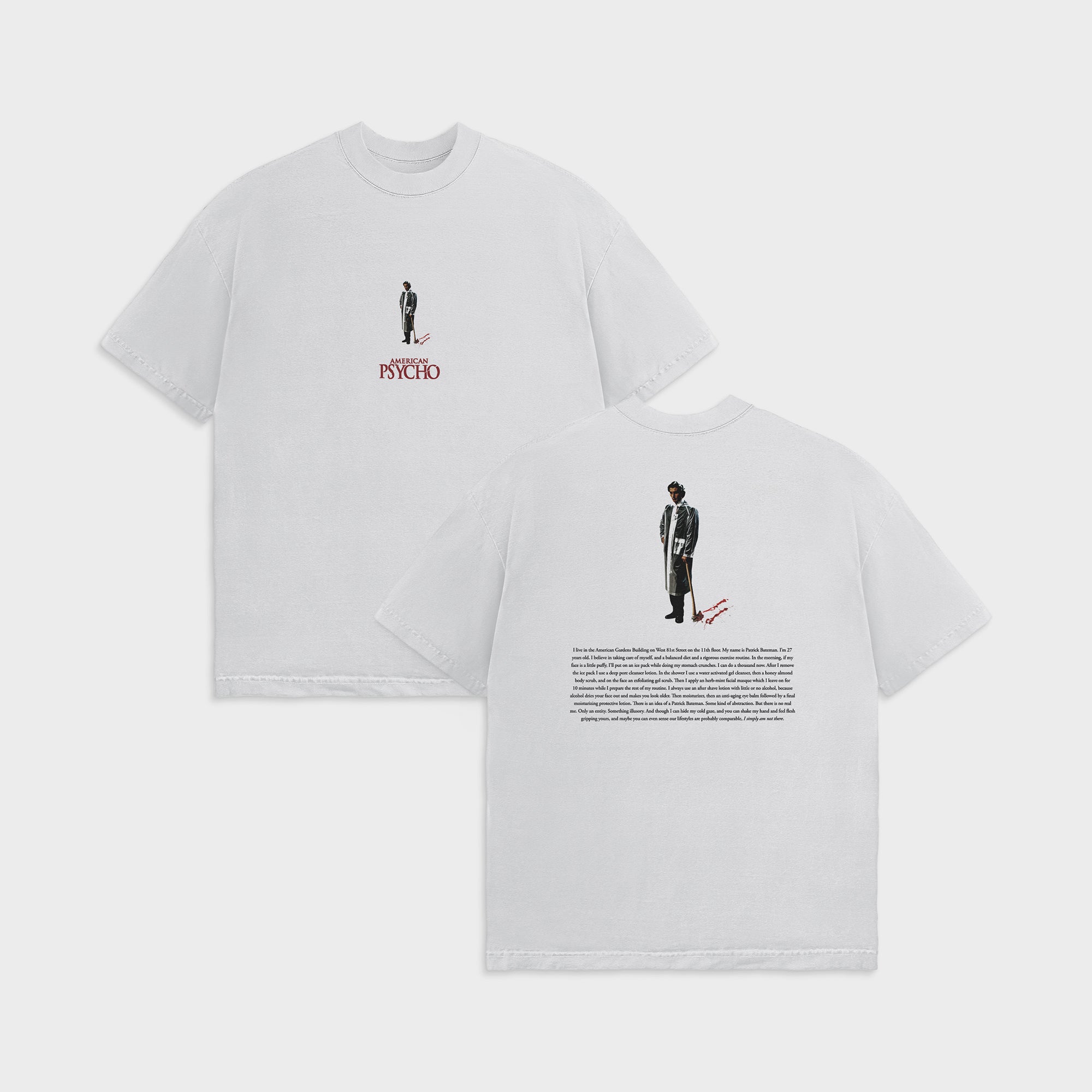 AMERICAN PSYCHO - Monologue (White) - IKONICK - American Psycho