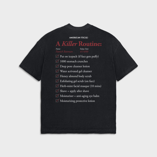 AMERICAN PSYCHO - A Killer Routine (Black) - IKONICK - American Psycho