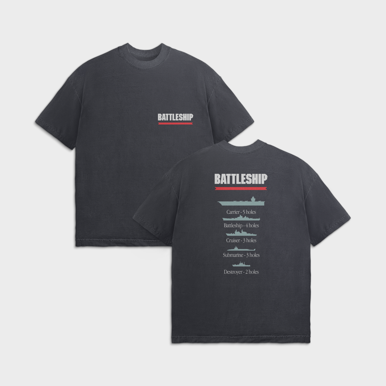 BATTLESHIP - 5 Ships - IKONICK - Battleship