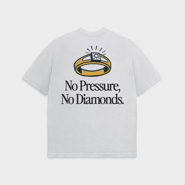 IKONICK Monopoly T-Shirts - No Pressure, No Diamonds - Back Product Image
