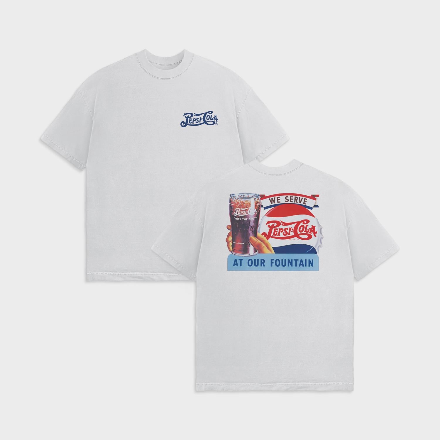 PEPSI - At Our Fountain (White) - IKONICK - Pepsi