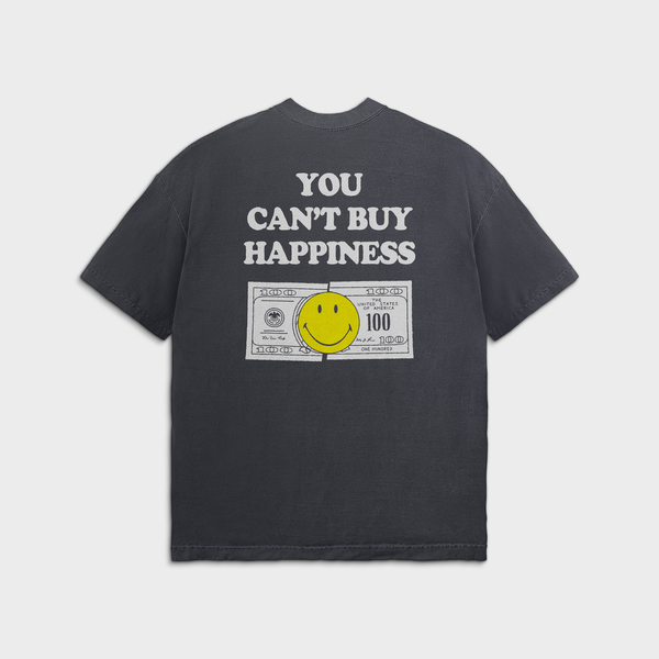 IKONICK Smiley Apparel - You Can't Buy Happiness - Back Product Image