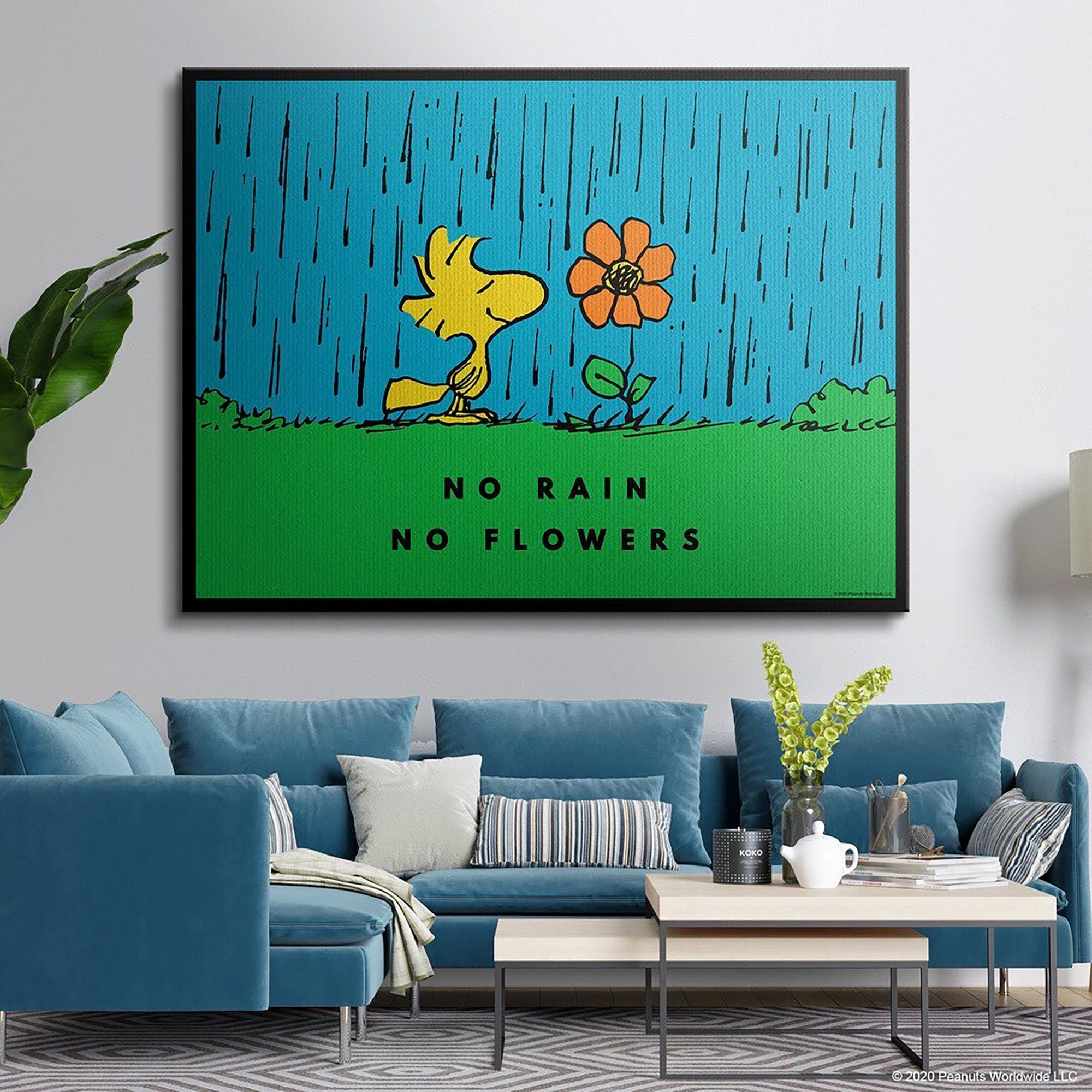 PEANUTS - No Rain No Flowers - IKONICK - Peanuts