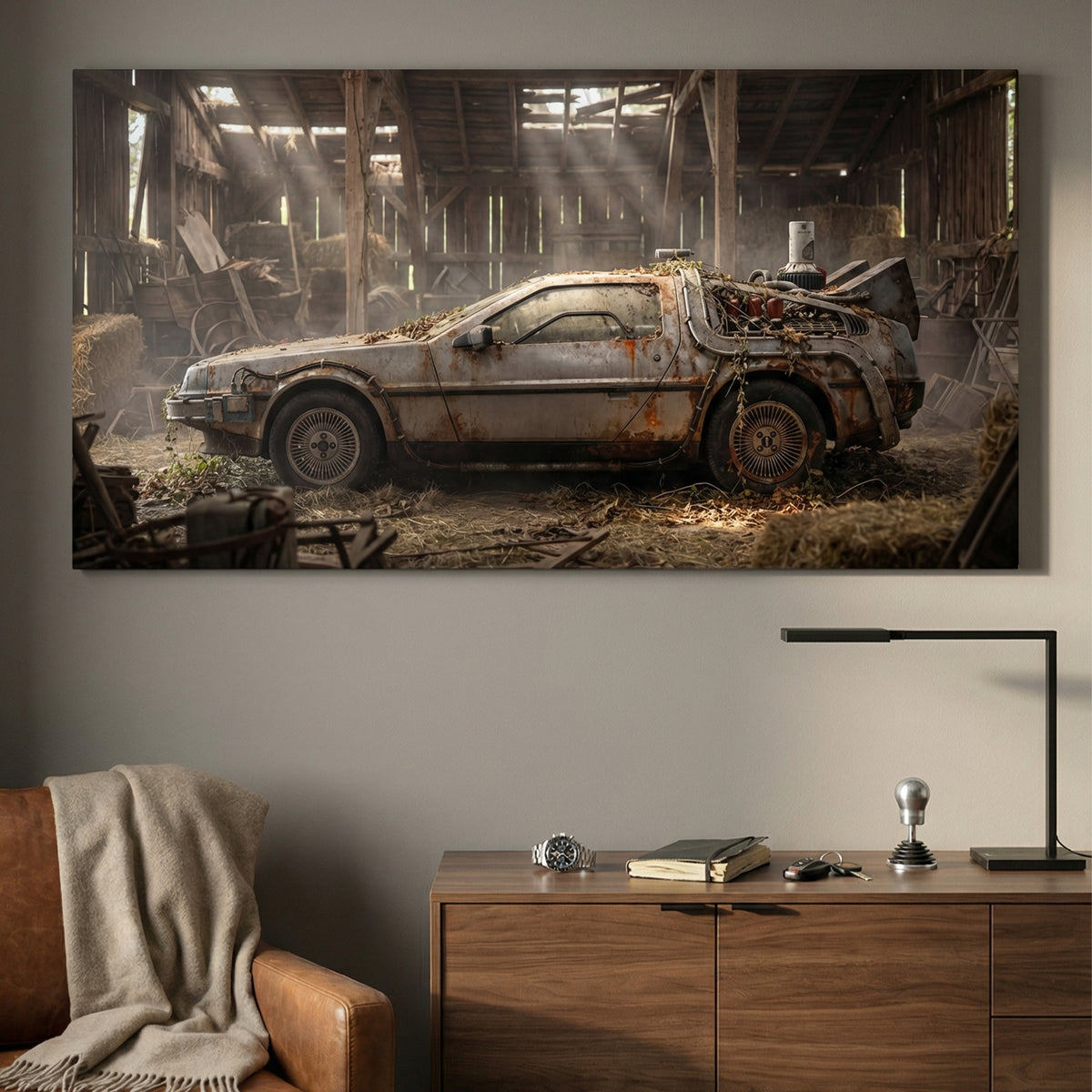 Time Machine - Barn Finds - Official IKONICK Canvas Art