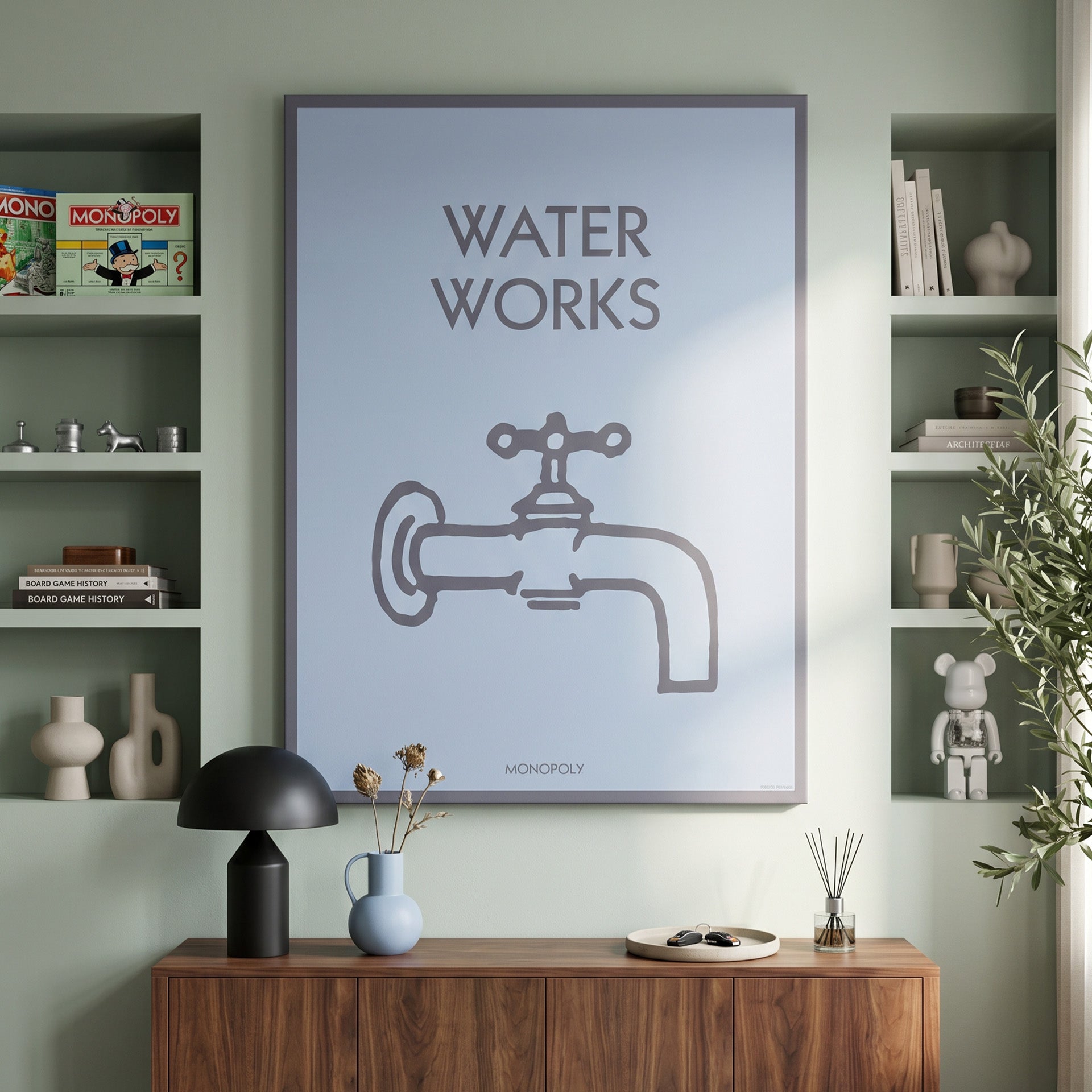 Monopoly - Water Works - Pastel